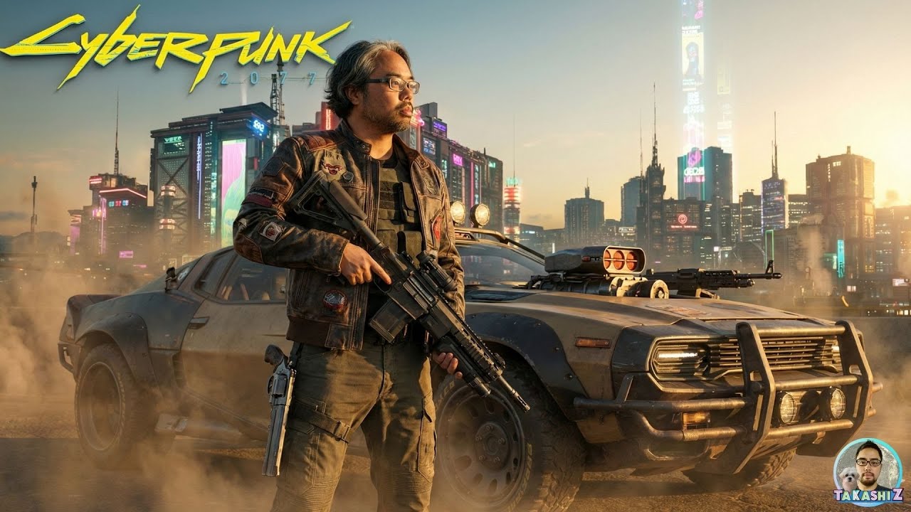 FINALMENTE EM NIGHT CITY: O INICIO DA MINHA SAGA NO CYBERPUNK 2077!