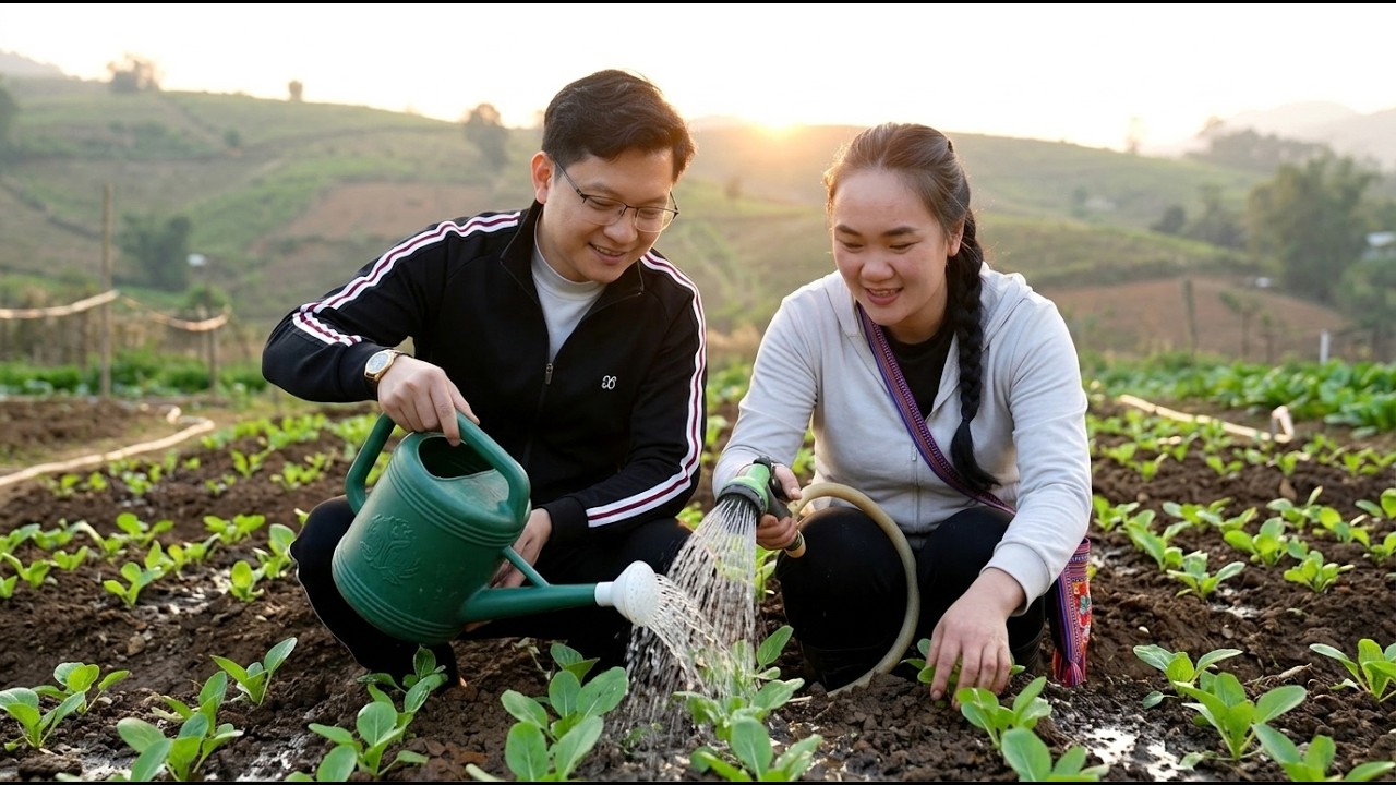 Jack & Ly Tu Tien Buy Seeds to Grow Fresh Vegetables | Jack Finally Shuts Down Rumors About His Wife