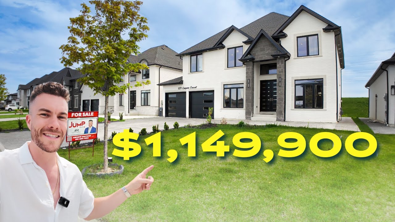 TOURING an Exquisite $1,149,000 Lakeshore, ON Home - 1271 Campana