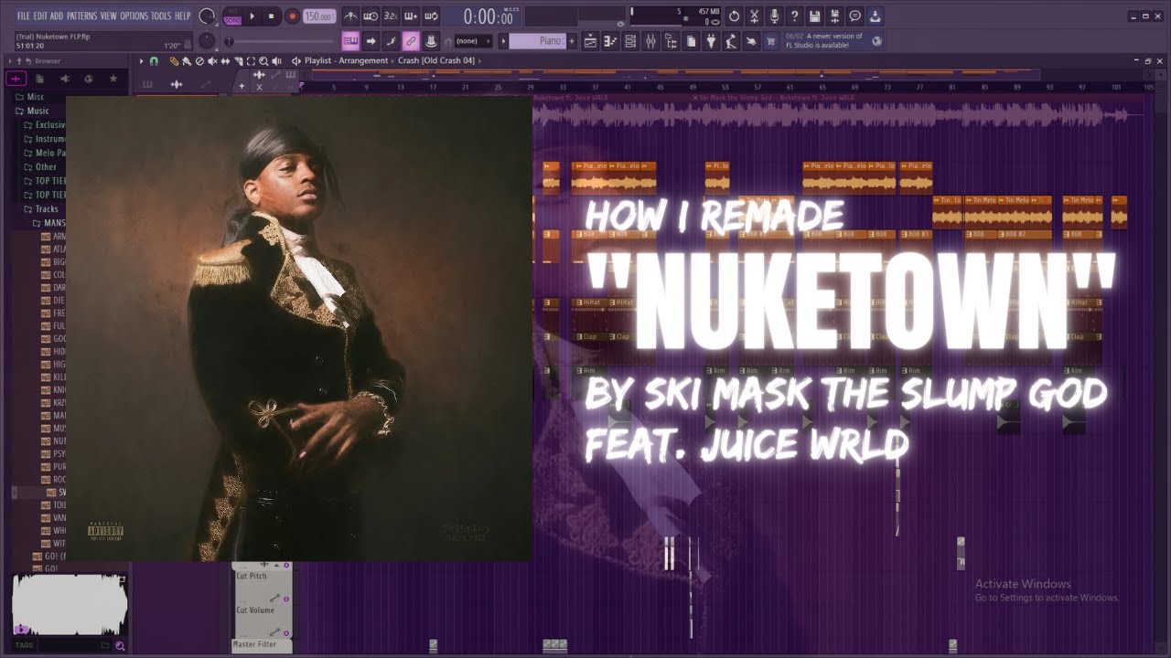How I remade 'Nuketown' by Ski Mask the Slump God feat. Juice WRLD | 96% Accurate