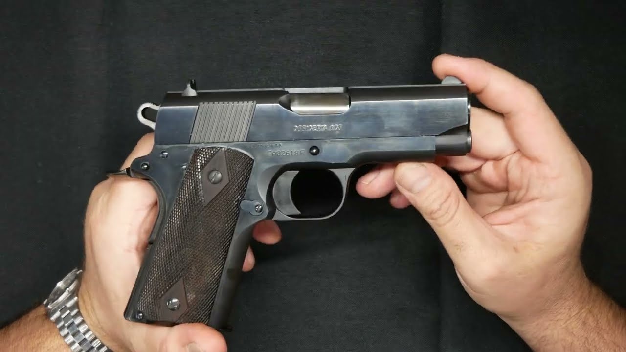 Обзор офицерского пистолета COLT MK IV серии 80