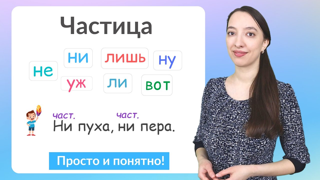 Что такое частицы в русском языке? Разряды частиц
