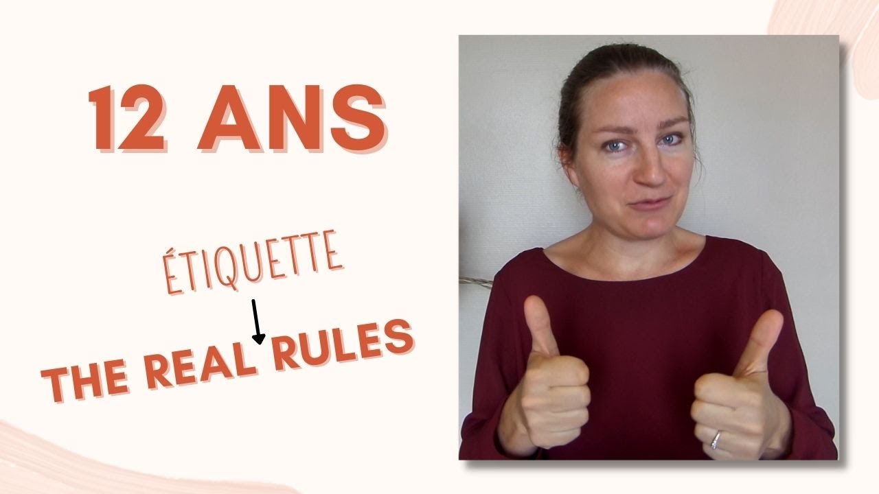 Bonnes manières à 12 ans  : le savoir-vivre des adolescents