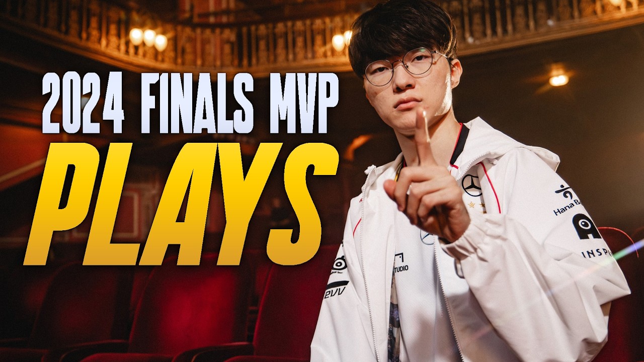All plays of the Finals MVP Faker | T1 vs BLG | WORLDS 2024