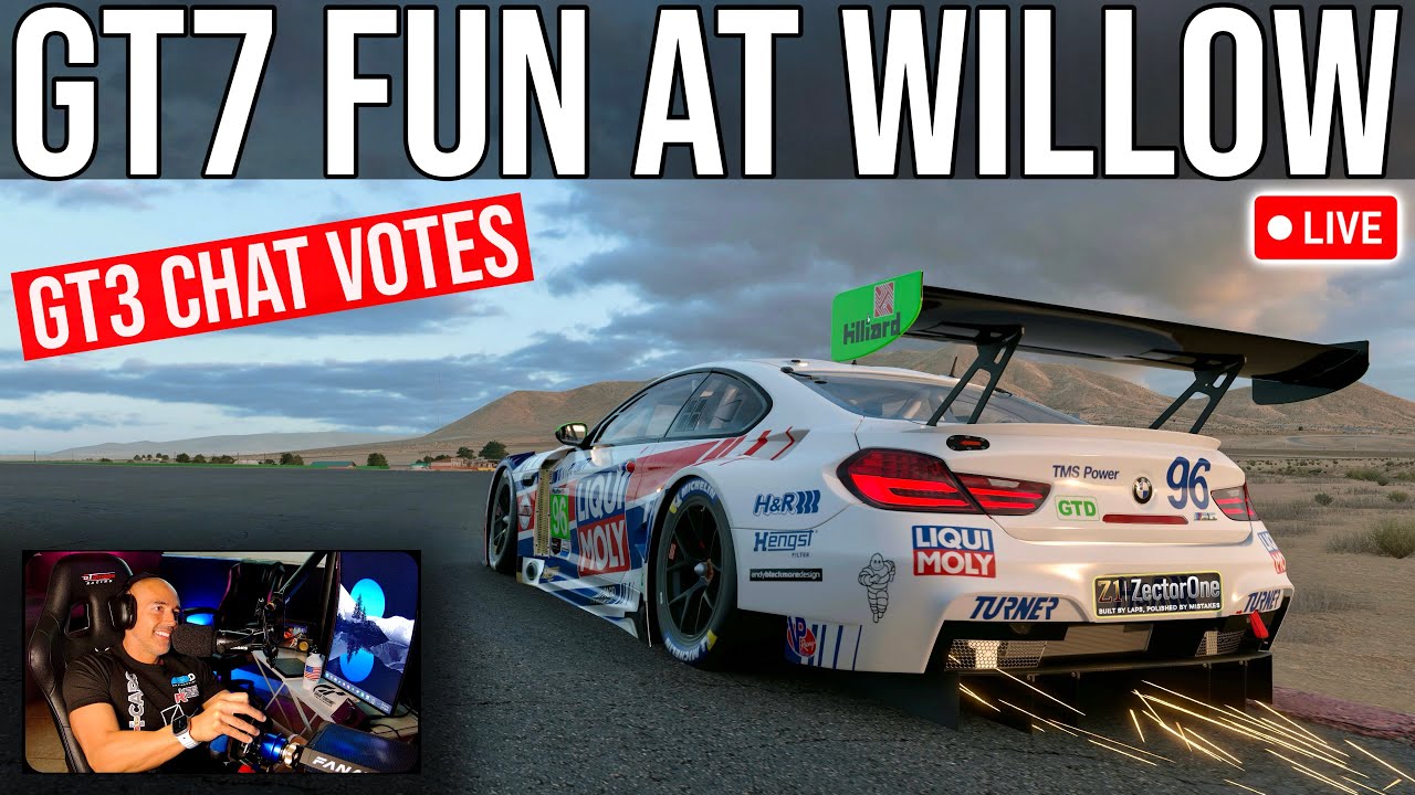 🔴 Live | GT7 Friday Night Fun | Willow Springs & Chat's GT3 Votes!
