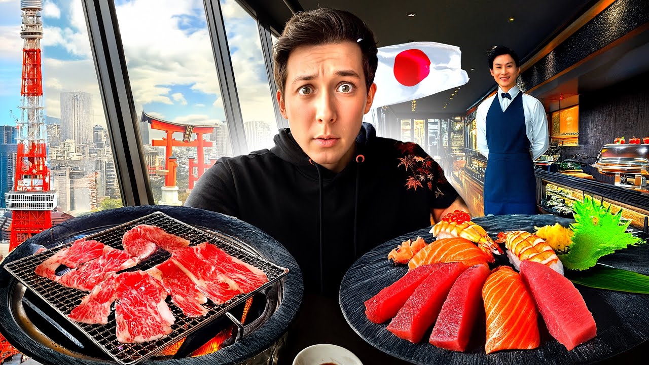 Je teste le buffet à volonté le plus cher de tout le Japon 🇯🇵