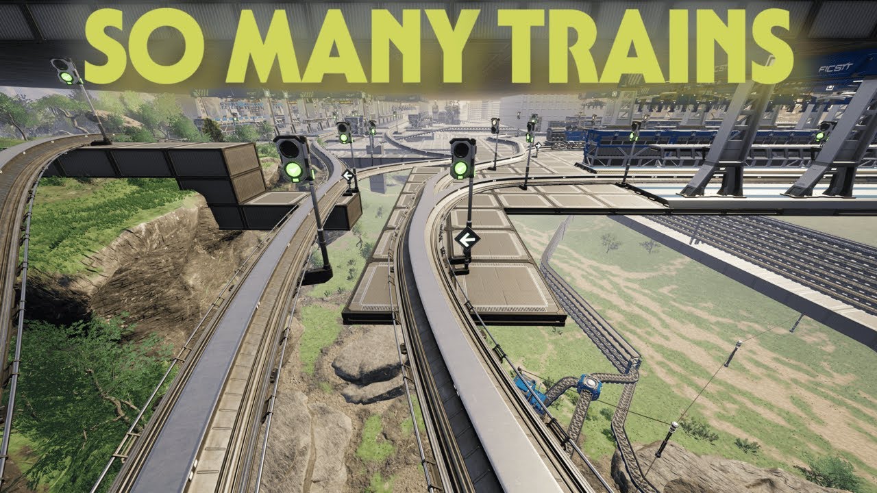 🔴LIVE: FINISHING THE BIGGEST TRAIN STATION FOR THE BIGGEST BASE IN SATISFACTORY (Portrait)