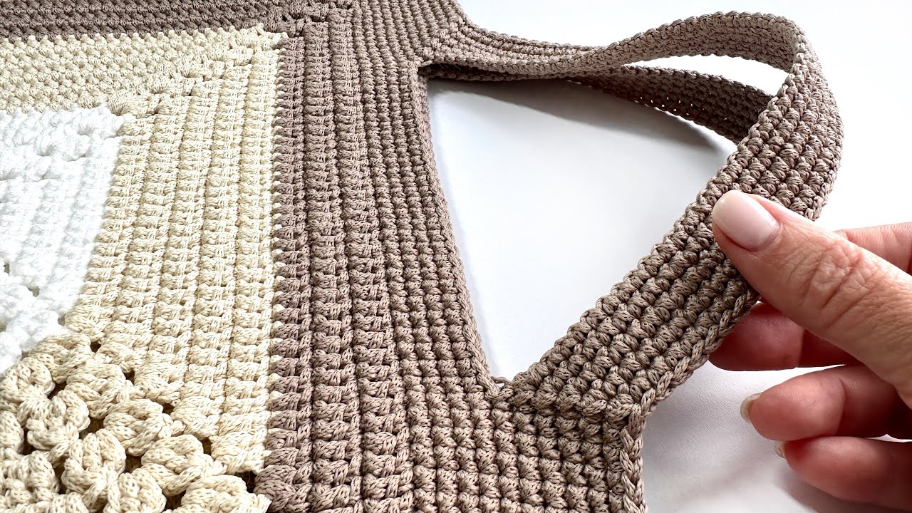 🥰 Однозначно, смотреть будут только на вас. Легкая сумка крючком. Тренд лета  2023!