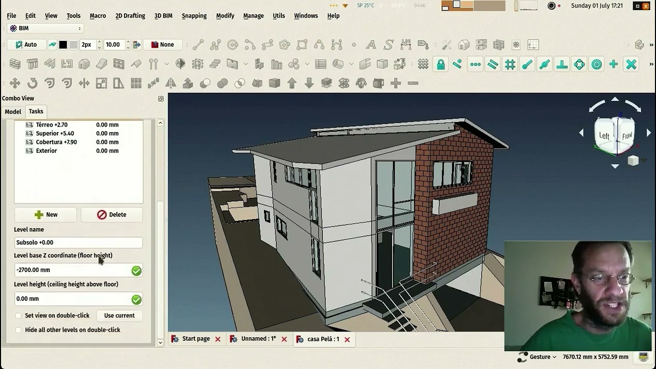 FreeCAD для архитектора #3. верстак BIM