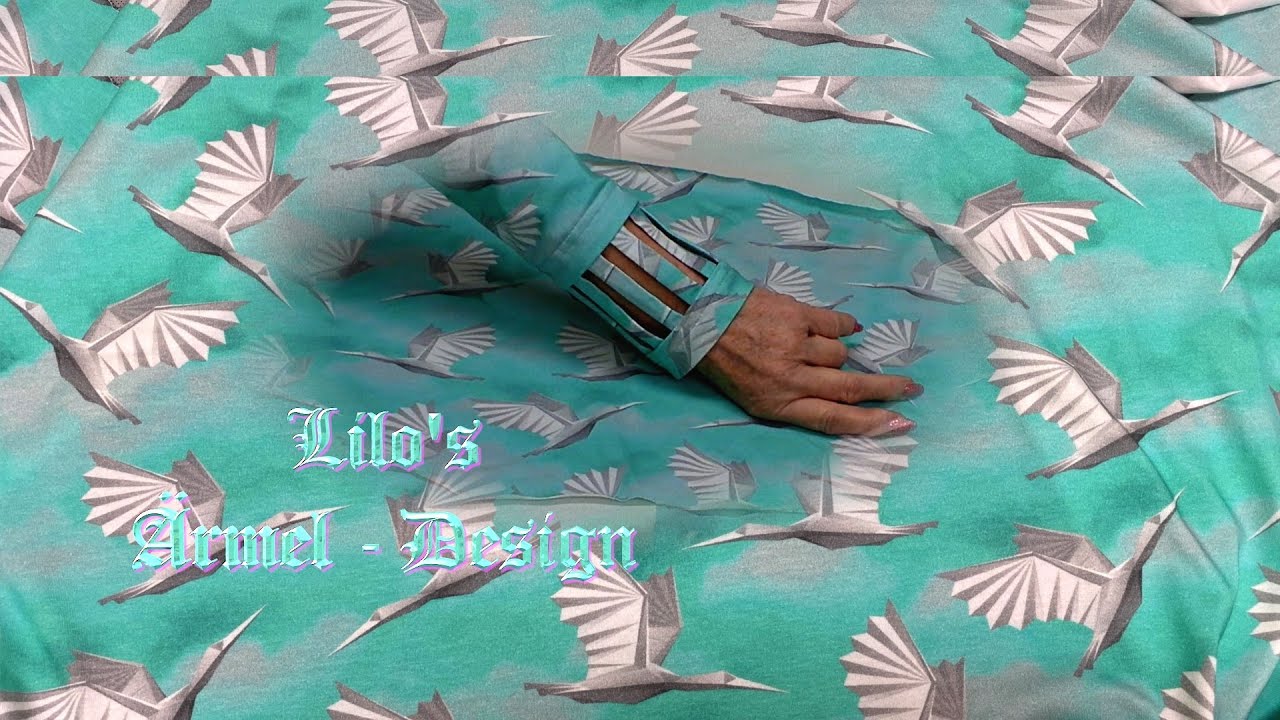 Ärmel Bündchen mal ganz anders Schnitt- und Nähanleitung - Lilo Siegel