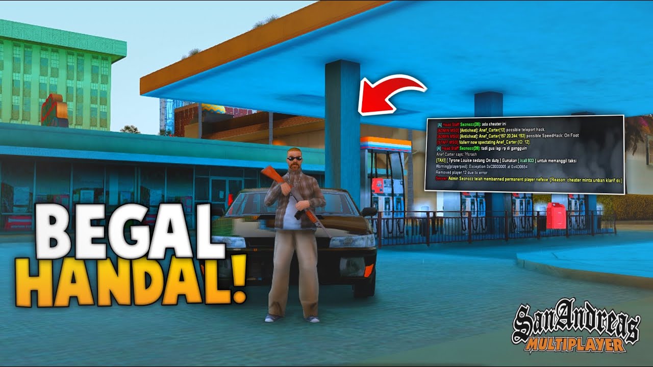 MENJADI ROBBER HANDAL SAMPAI BANTAI CHEATER !! GTA SAMP ROLEPLAY INDONESIA