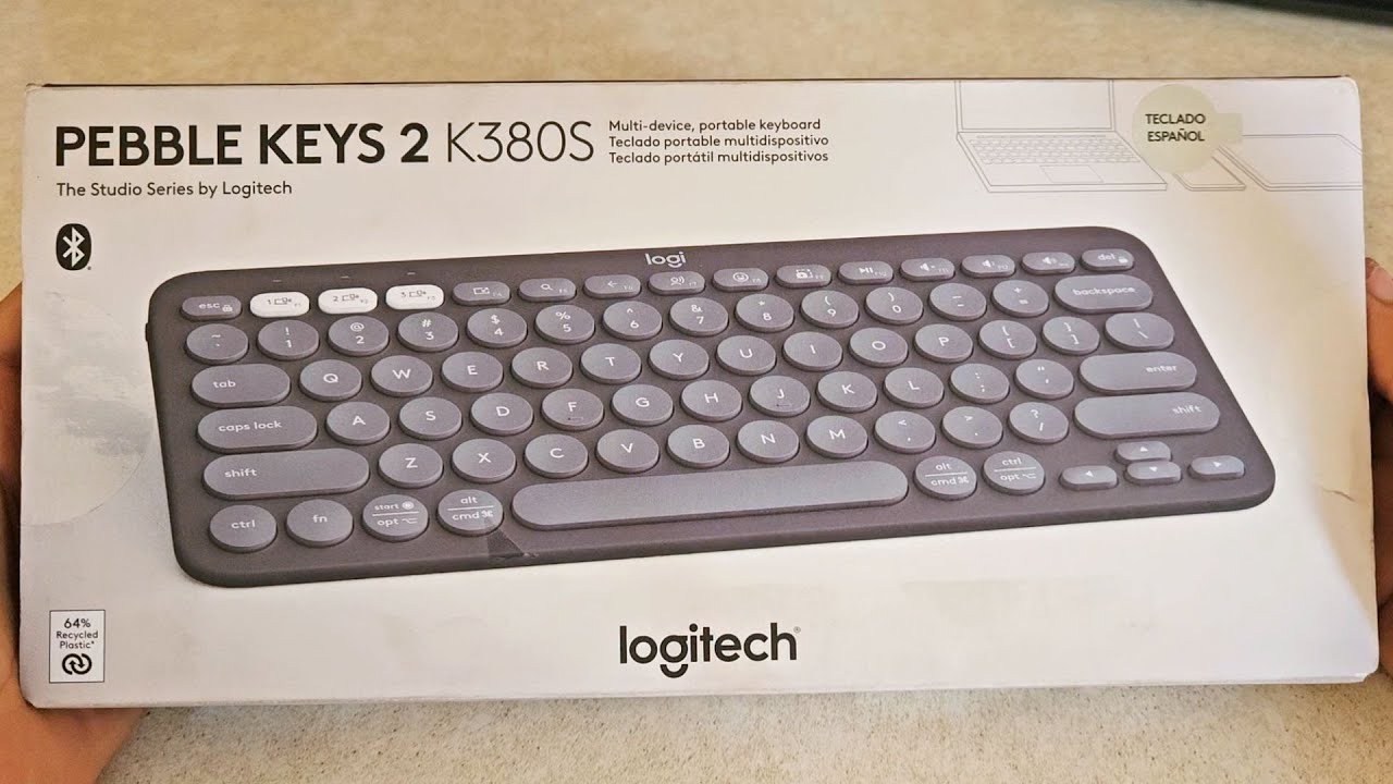 Teclado Logitech Pebble Keys 2 K380S Unboxing y conexión por bluetooth