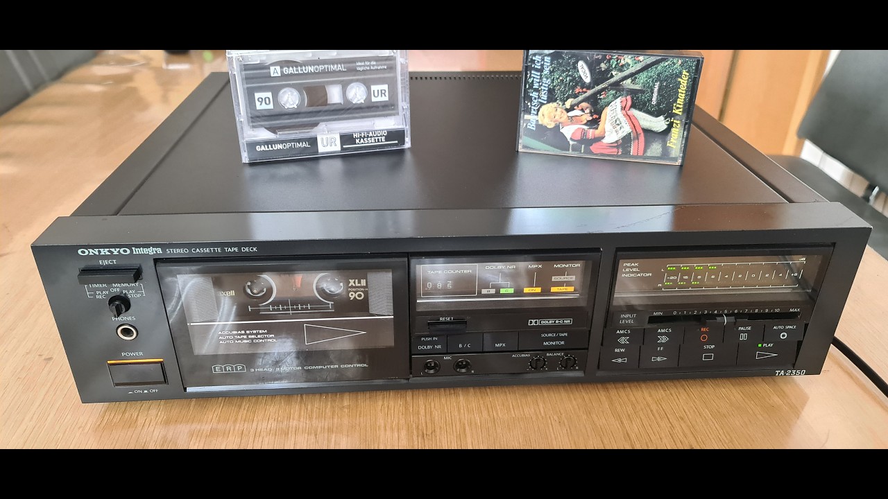 Onkyo Integra TA 2350 HIFI Cassette Deck