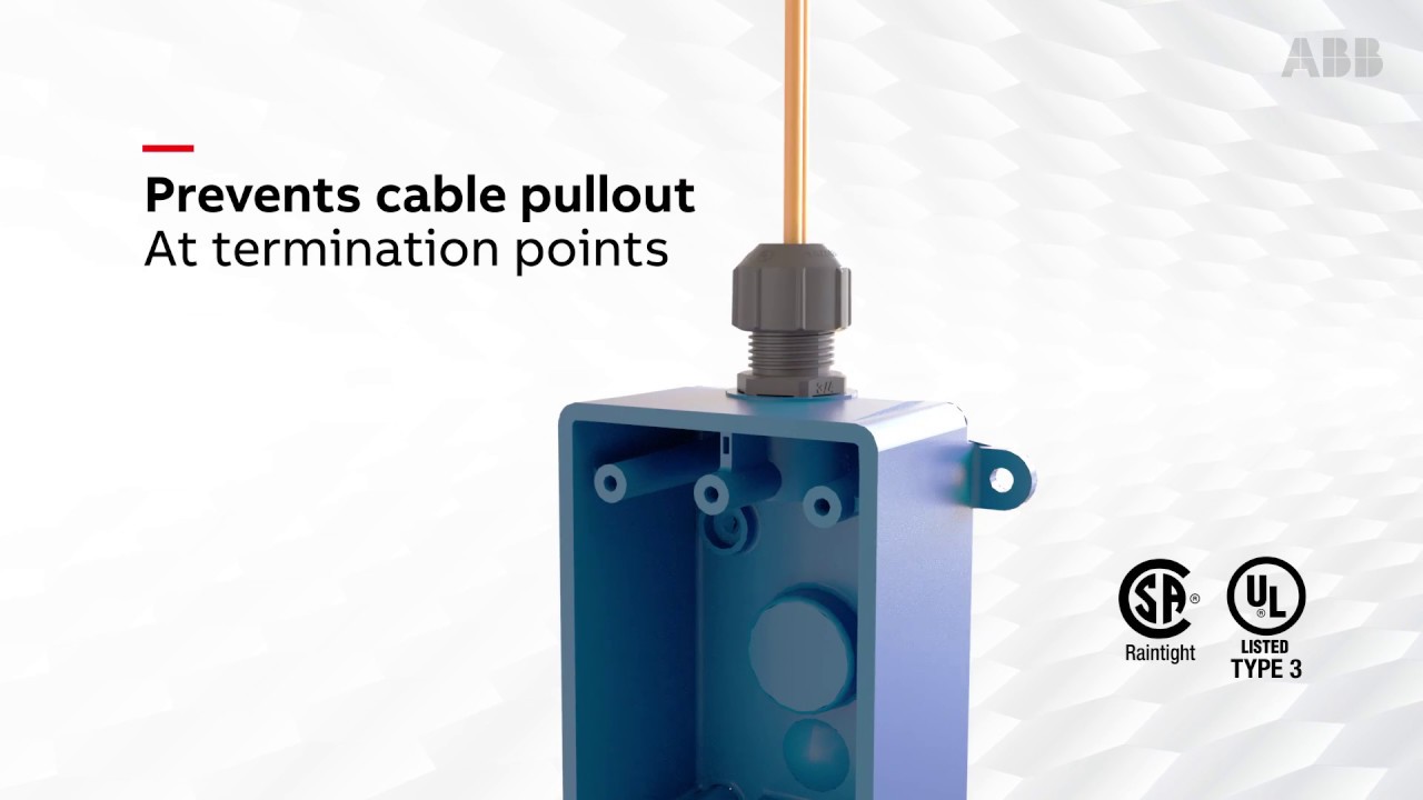 Carlon   Strain relief fitting