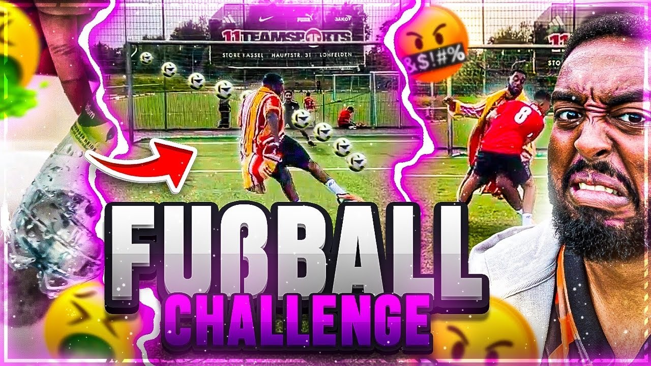 CRAZY XXL FUSSBALL CHALLENGE!!🚨VERLIERER MUSS TOILETTEN WASSER TRINKEN🤮⚽️