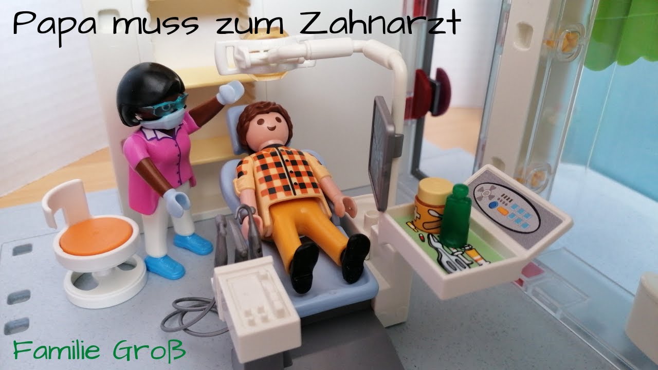 Playmobil Film deutsch - Papa muss zum Zahnarzt - Familie Groß