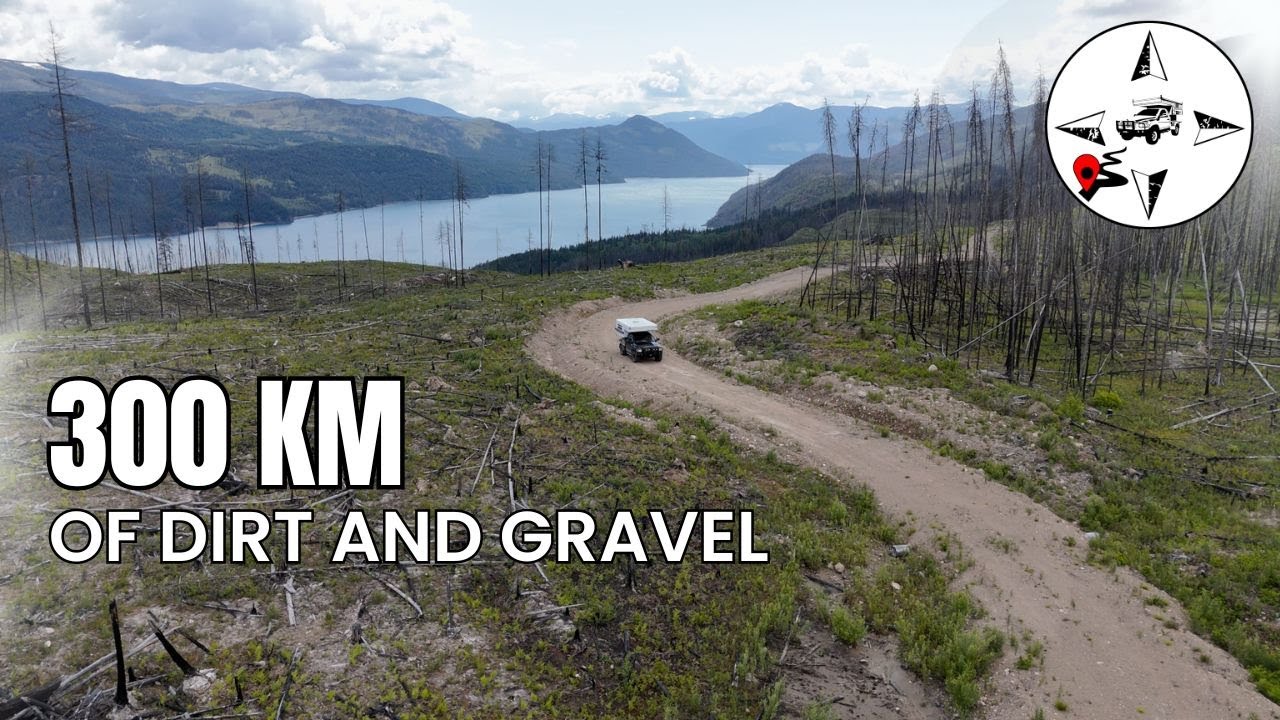 A Mission to Find a Way Through & Explore the Western Shores of the Arrow Lakes - 4x4 Truck Camper