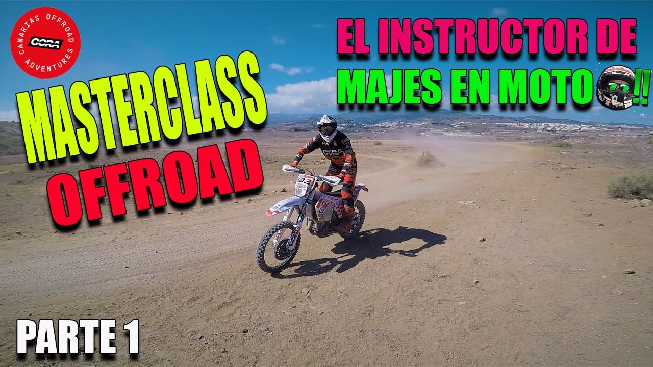 Volé🛫 a Canarias para hacer un curso✍🏼 con Josias Santana, el instructor👨🏻‍🏫 de Majes en Moto.