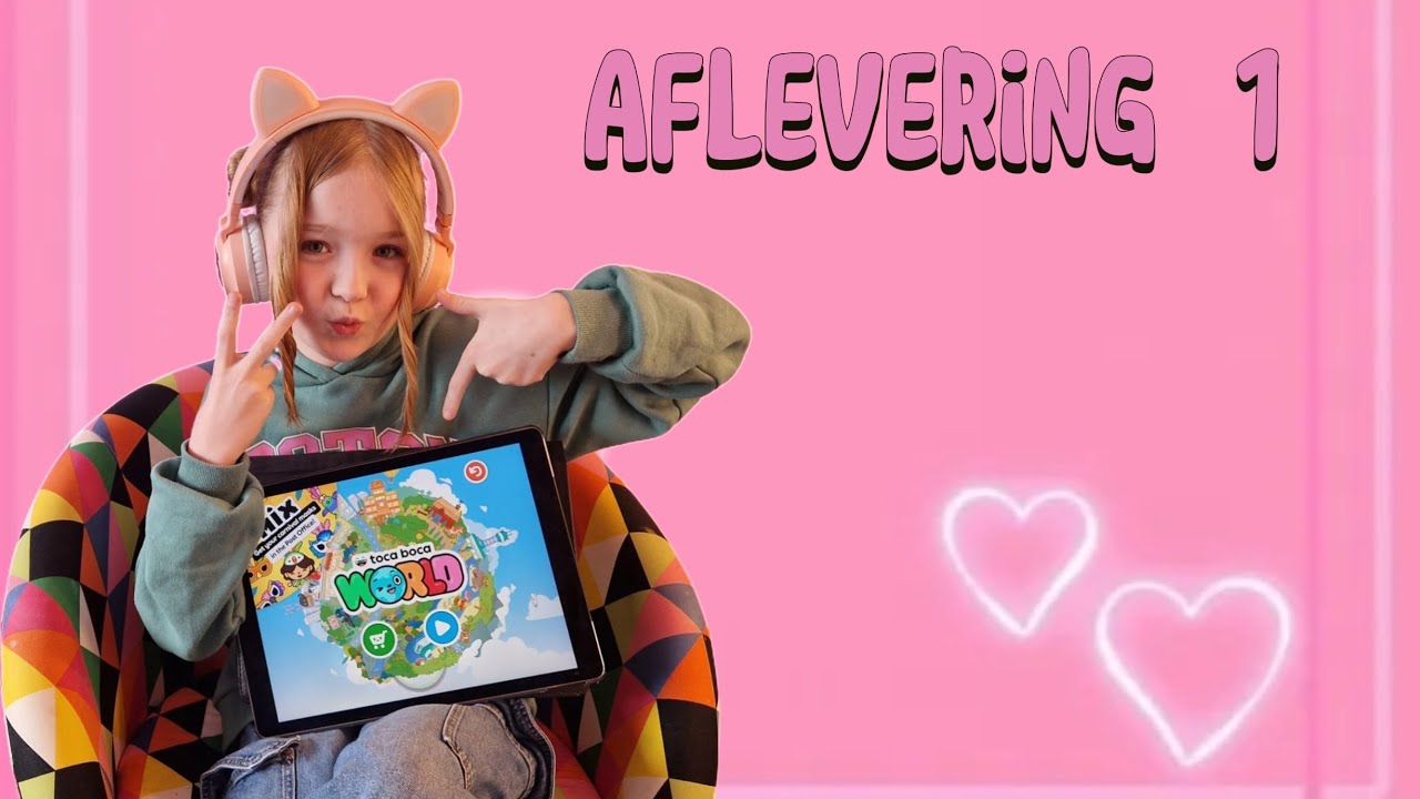 GameVlog 1. Fenna speelt Toca Boca World aflevering 1.