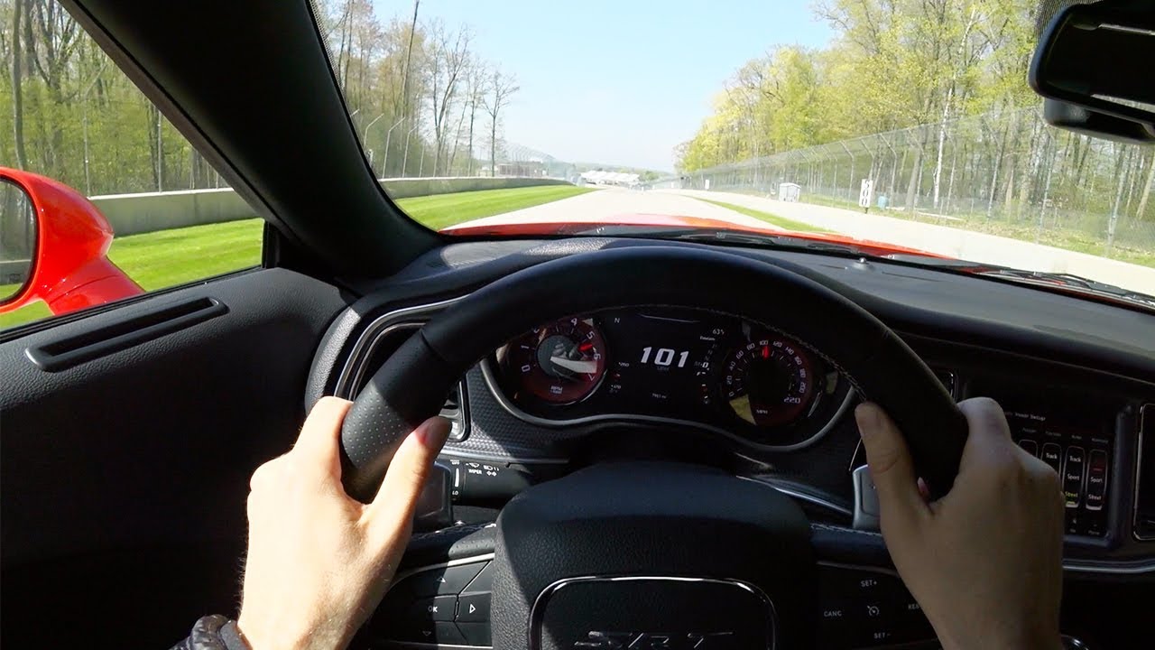 2019 Dodge Challenger Hellcat Redeye - Tedward  POV Track Drive