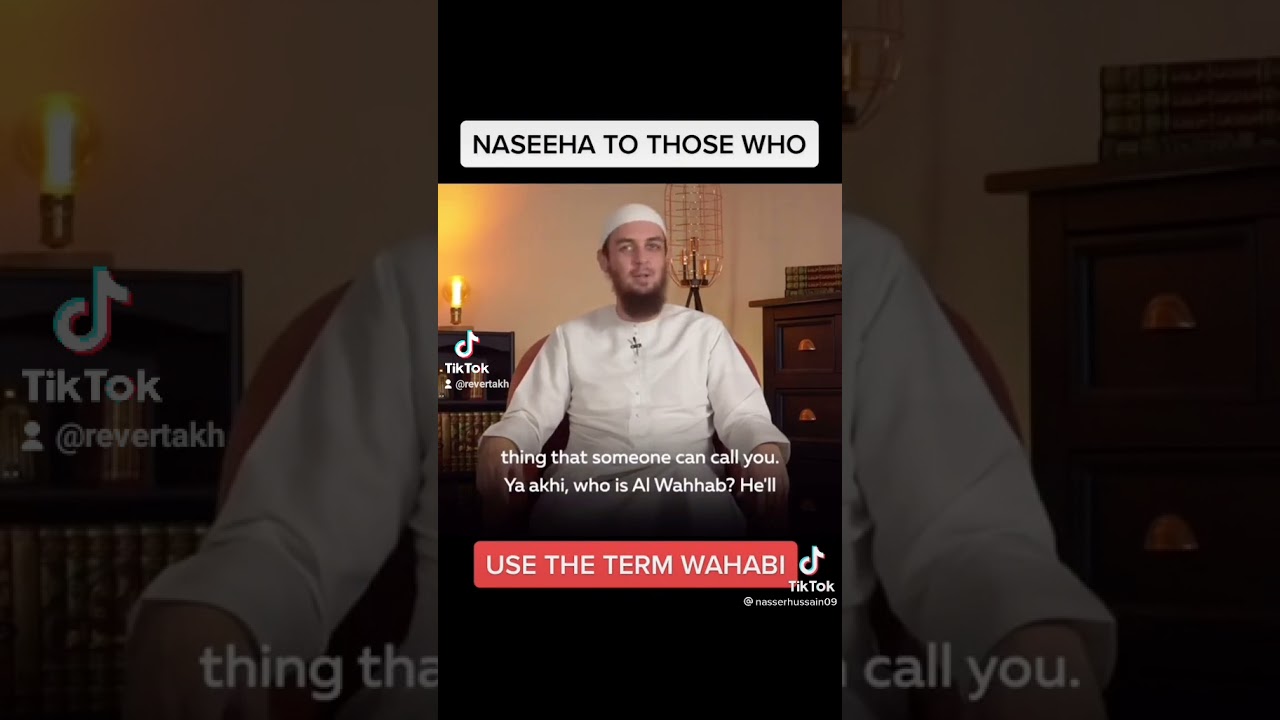 Calling someone a Wahhabi is not an insult | Sheikh Muhammad Tim Humble