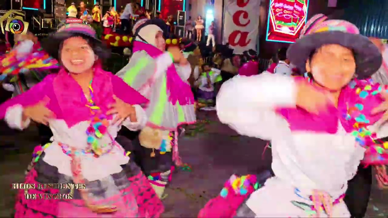 HIJOS RESIDENTES DE VINCHOS | HATUN PUKLLAY PALCA | CARNAVALES 2026