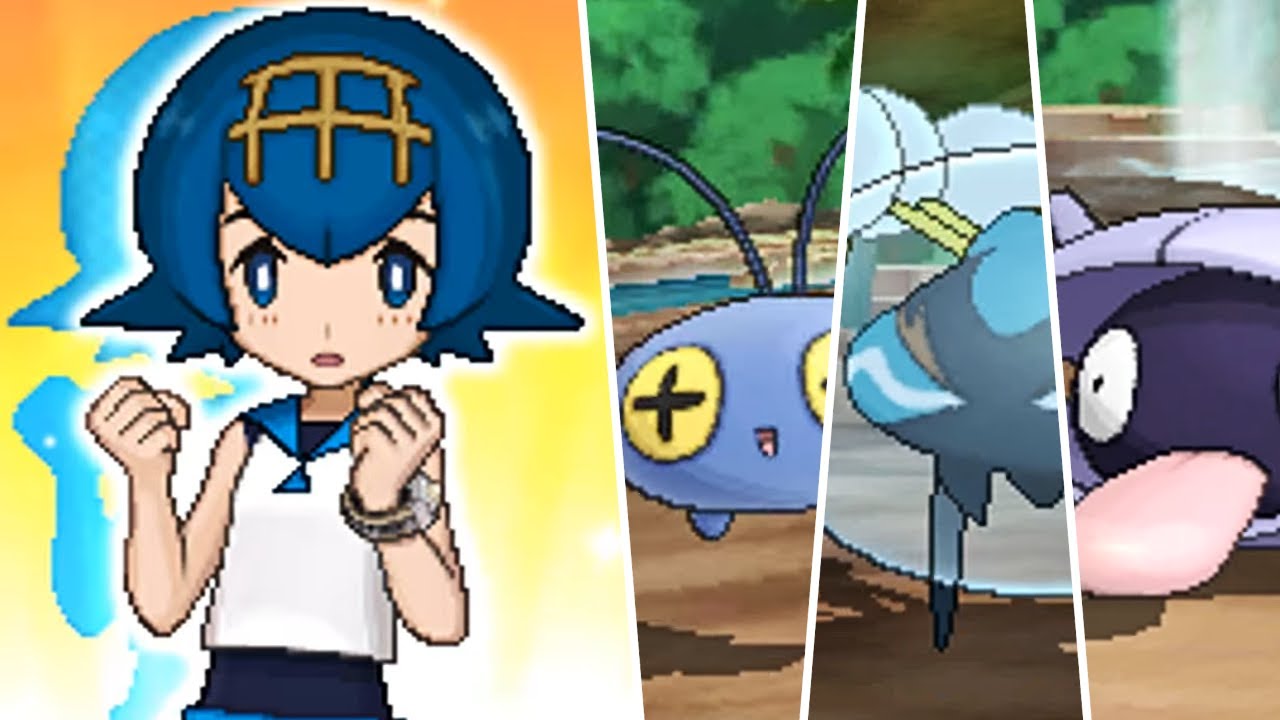 Pokémon Sun and Moon - Captain Lana Battle (HQ)
