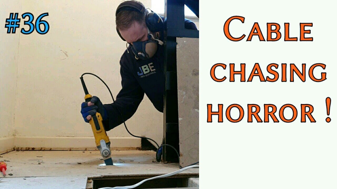The Manchester house part 2/4  | Installing new cables. (36)