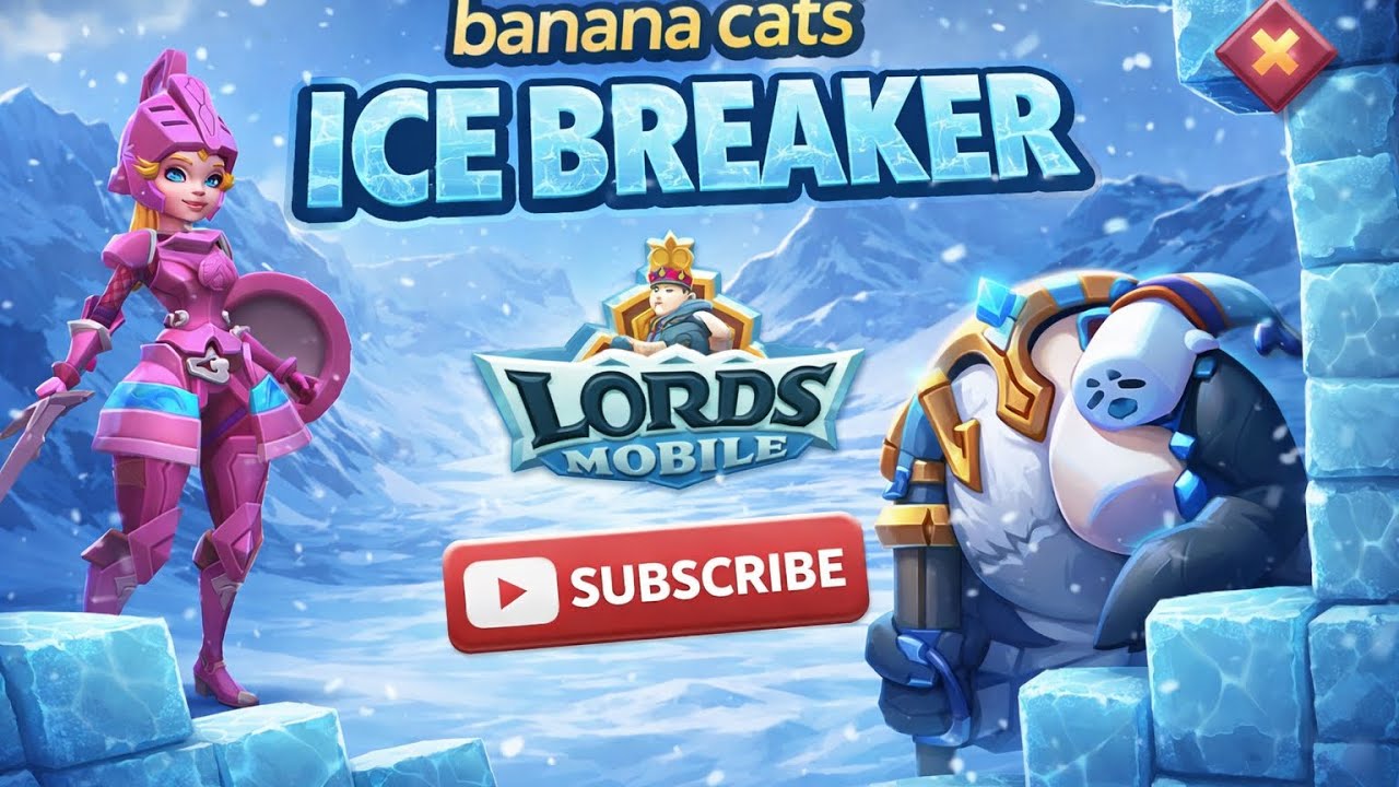 Ice breaker with max hammer #lordsmobile  @LordsMobile 