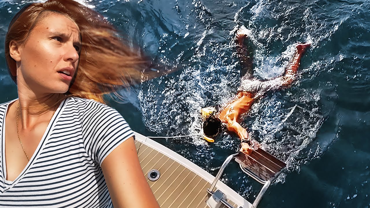 SAILING CATAMARAN: we could’ve lost our captain