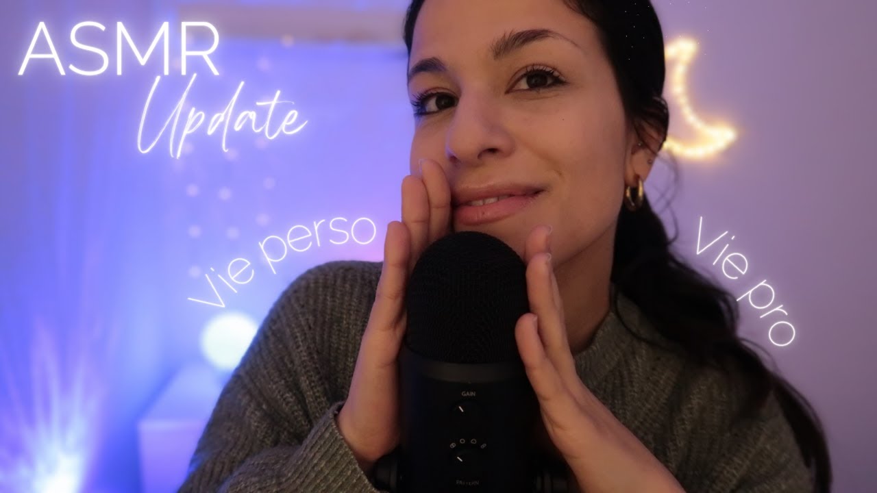 ASMR FR | Que des chuchotements proche du micro pour t'endormir (Update post-vacances)