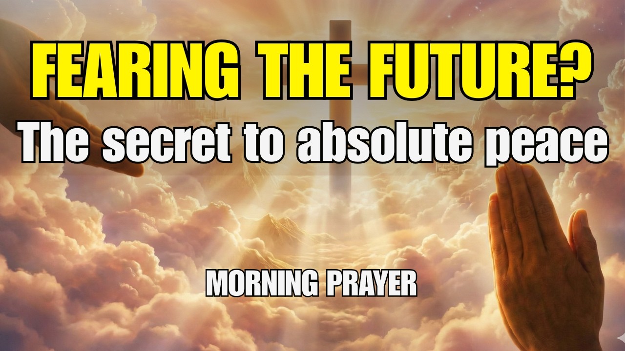 The SECRET to UNWAVERING PEACE! Powerful Morning Prayer for Calm & Divine Confidence