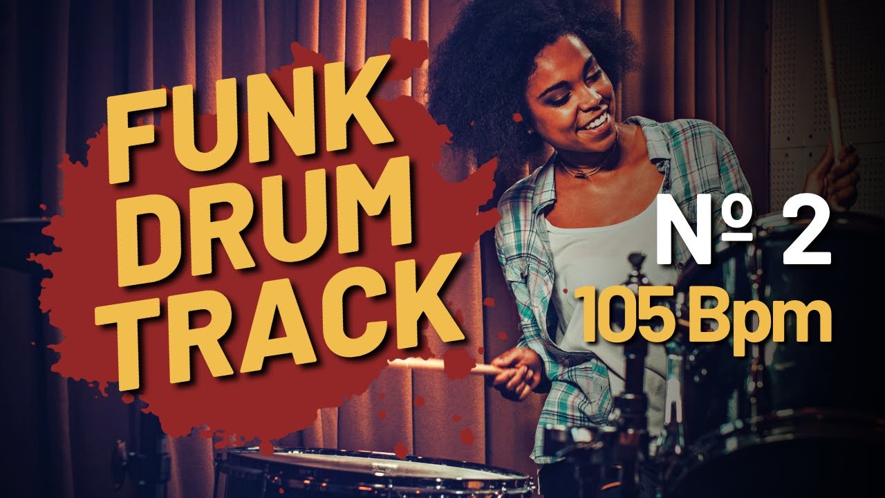 Funk Drum Track N&ordm; 2 | 105 Bpm Funk Fusion Groove Drums Track