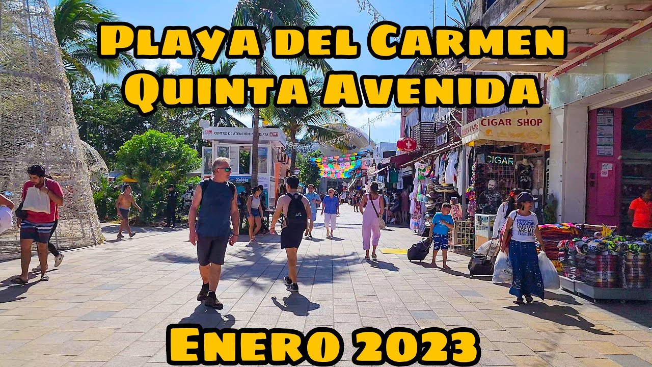 Playa del Carmen 2023 situación actual 🌴🌞🌊