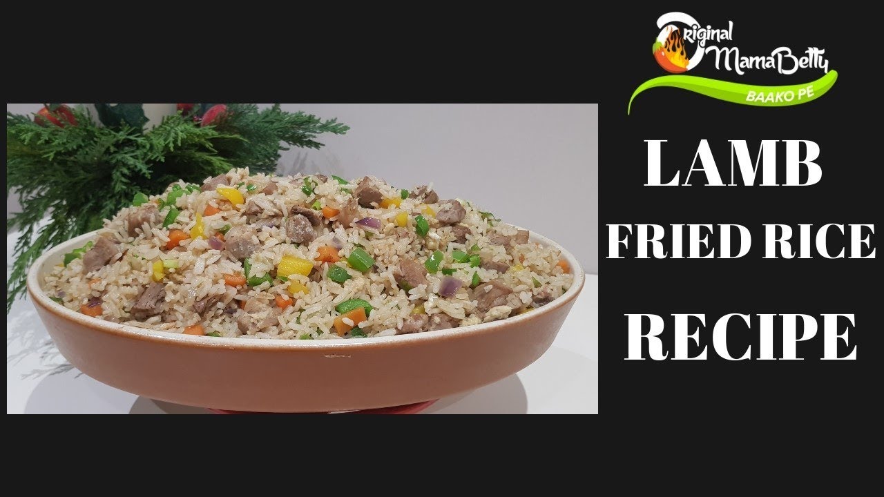 VLOGMAS DAY 8: BEST TASTING LAMB FRIED RICE RECIPE- MUST TRY