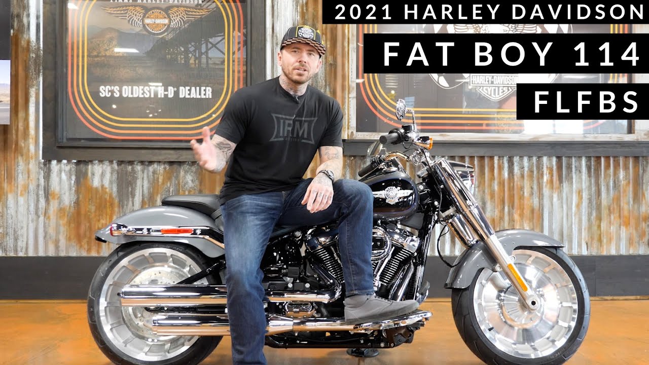 Harley Davidson Fat Boy 114 (FLFBS) ПОЛНЫЙ ОБЗОР и ТЕСТ-РАЙД!