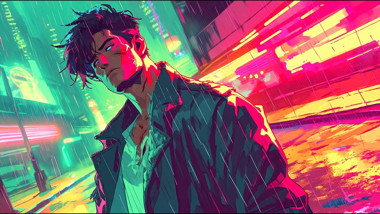 «10,000 people... but I'm invisible» ⚡️ THE VOLT WITHIN - Neon Ghosts (Cyberpunk Rock)