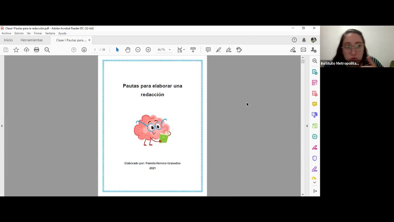 Español Noveno clase 1- Pautas para elaborar una redacción
