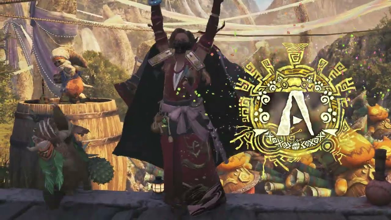 MH Wilds Festival of Accord: Lumenhymn - Barrel bowling