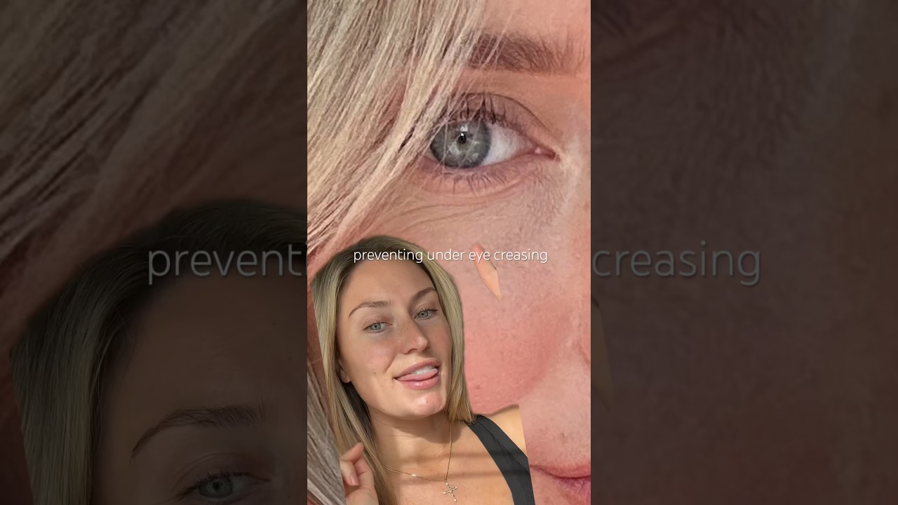 How to prevent under eye creasing from concealer