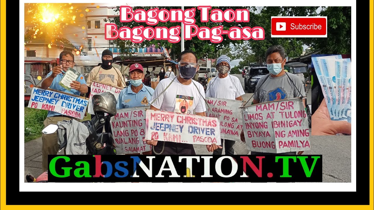 Bagong Taon  na 2021 Bagong Pag-asa sa mga Kapatid na Driver