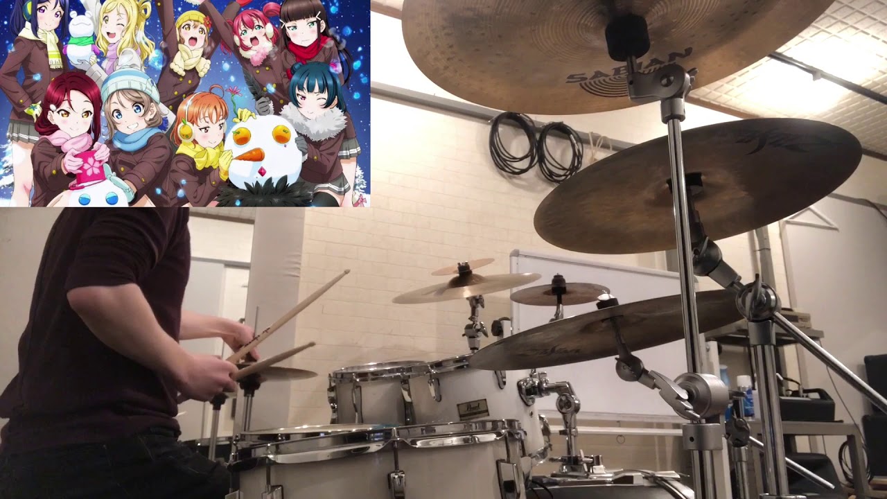 桜内梨子&渡辺曜/Misty Frosty Love(drum cover.)