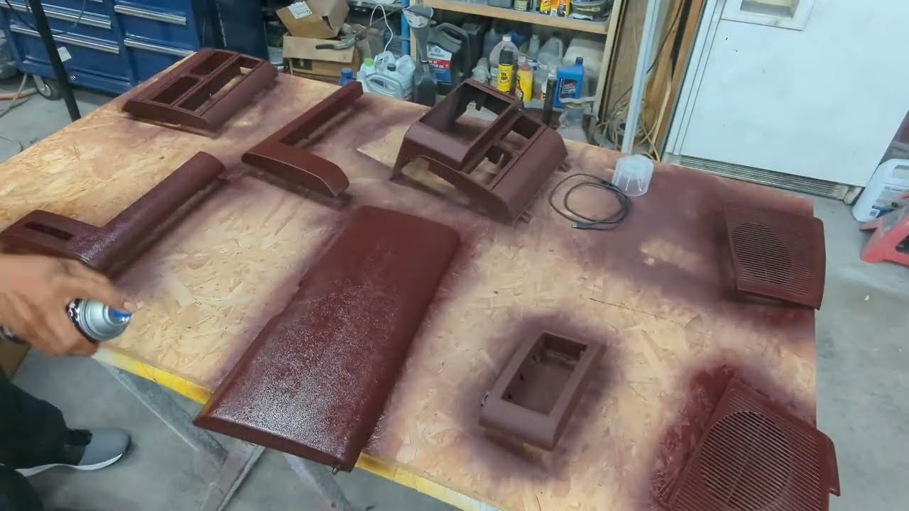 HOW TO USE SEM PAINT ON YOUR OBS CHEVY INTERIOR DASH SILVERADO RESTORATION - PHASE 3 #3W1B #Chevy