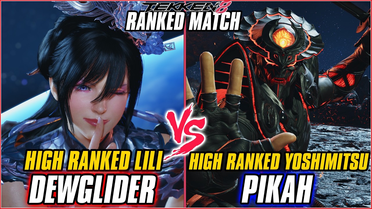 TEKKEN 8 ▰ DEWGLIDER (Lili) vs PIKAH (Yoshimitsu) ▰ T8 RANKED GAMEPLAY