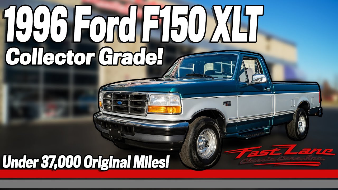 1996 Ford F150 XLT! For Sale at Fast Lane Classic Cars!