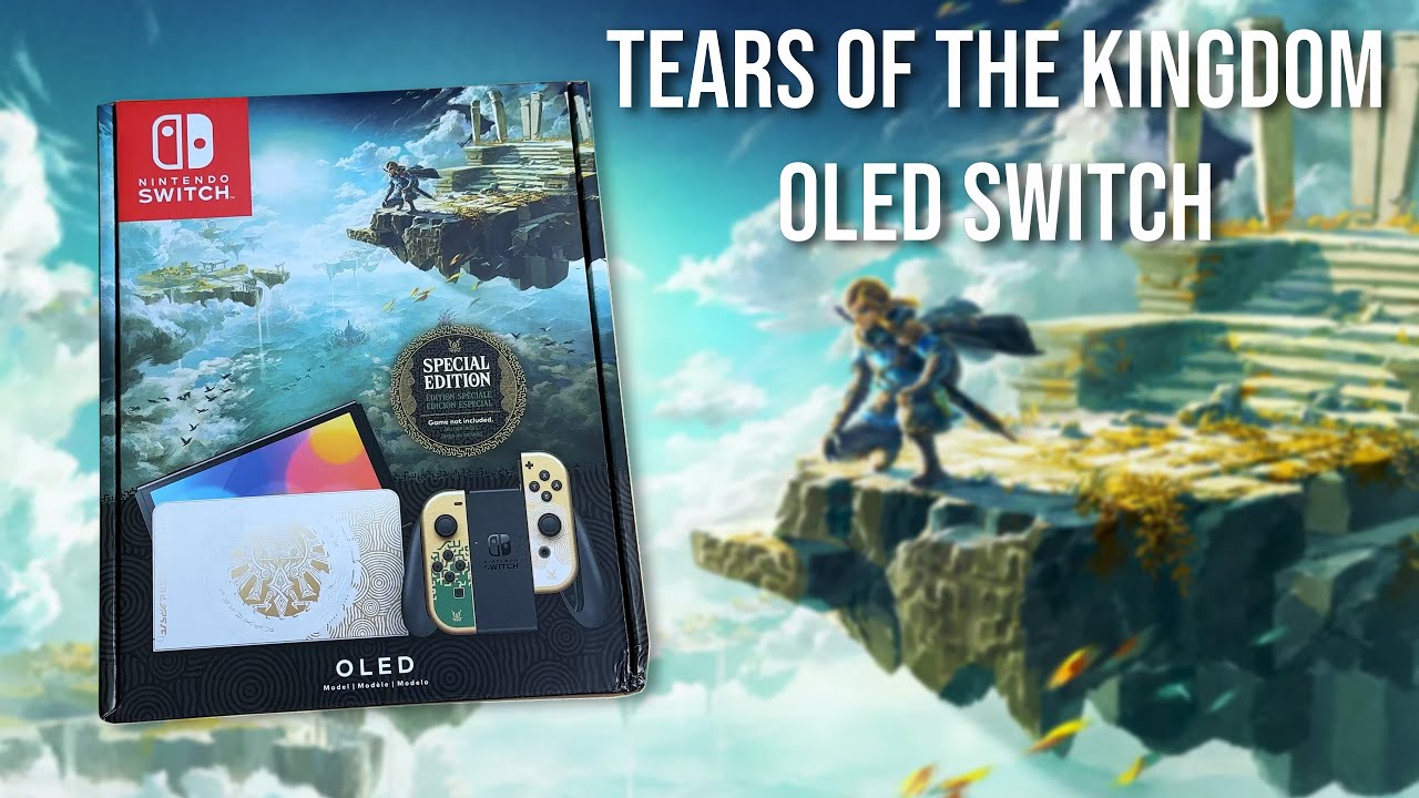 Nintendo Switch OLED| Tears of the Kingdom Special Edition unboxing