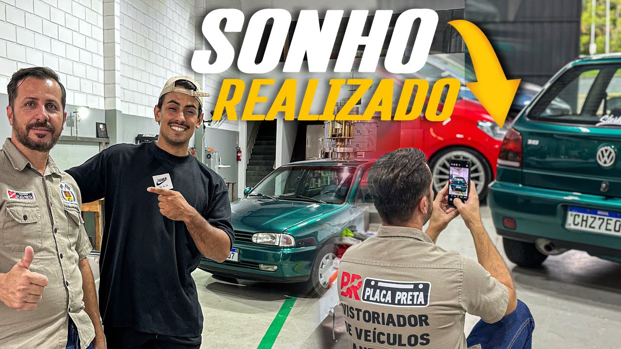 ORIGINAL VS TURBINADO QUAL PODE TER A PLACA PRETA ? (4K) 