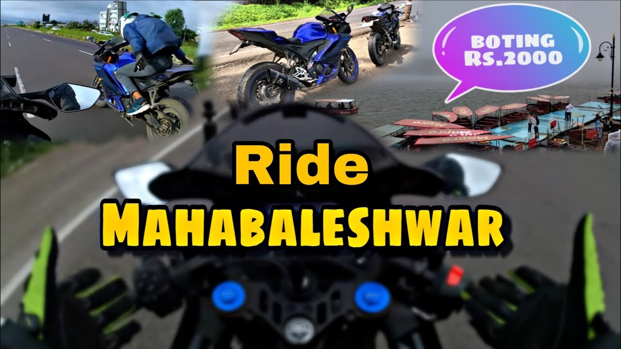Pimpri to Mahabaleshwar 🌄 ride🙂‍↔️ on R15M monster😈 //enjoy the nature🌆  // #yamaha #mahabaleshwar