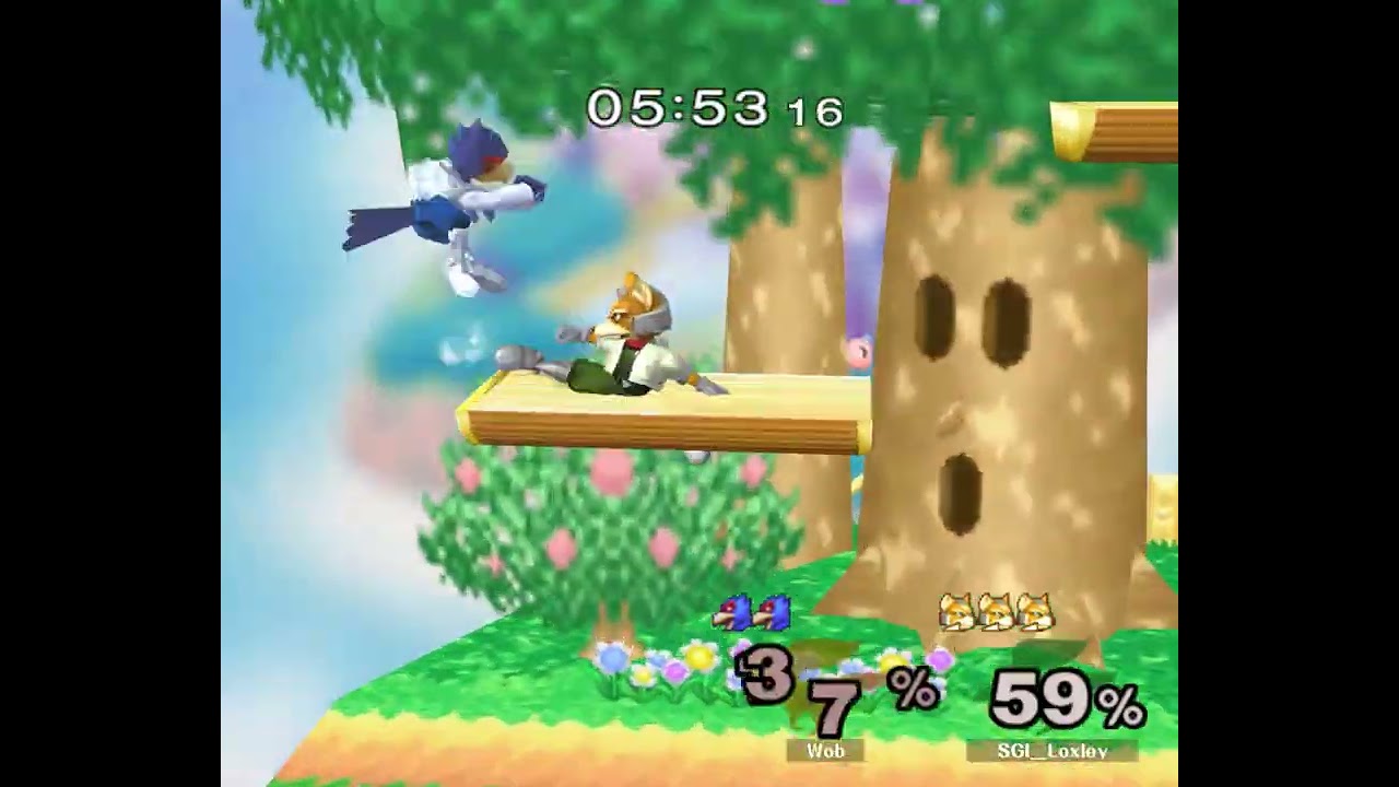 Big Fish 130 Melee Singles LQF — SGI Loxley ⟮Fox⟯ vs Wob ⟮Falco⟯
