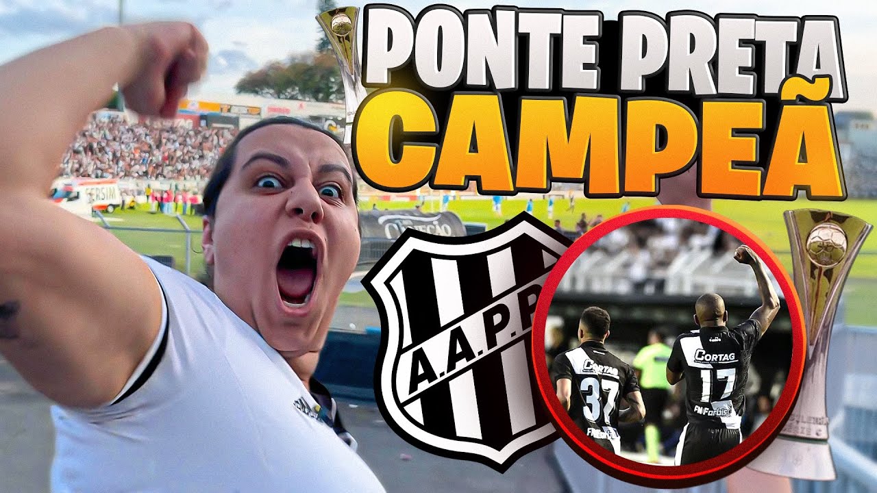 Ponte Preta é Campeã Brasileira! Primeiro Título Brasileiro da Ponte - Torcida Invadiu o Campo 